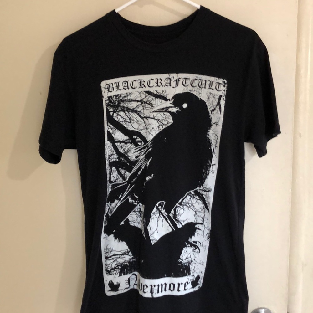 Black craft cult Nevermore tee